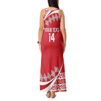 Custom Mate Maa Tonga Tank Maxi Dress 2024 Go Champions LT14 - Polynesian Pride