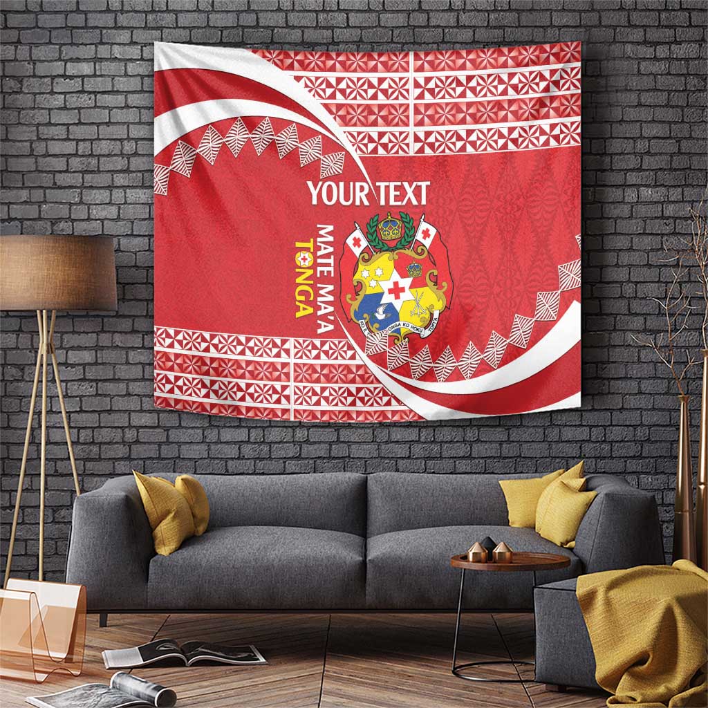 Custom Mate Maa Tonga Tapestry 2024 Go Champions