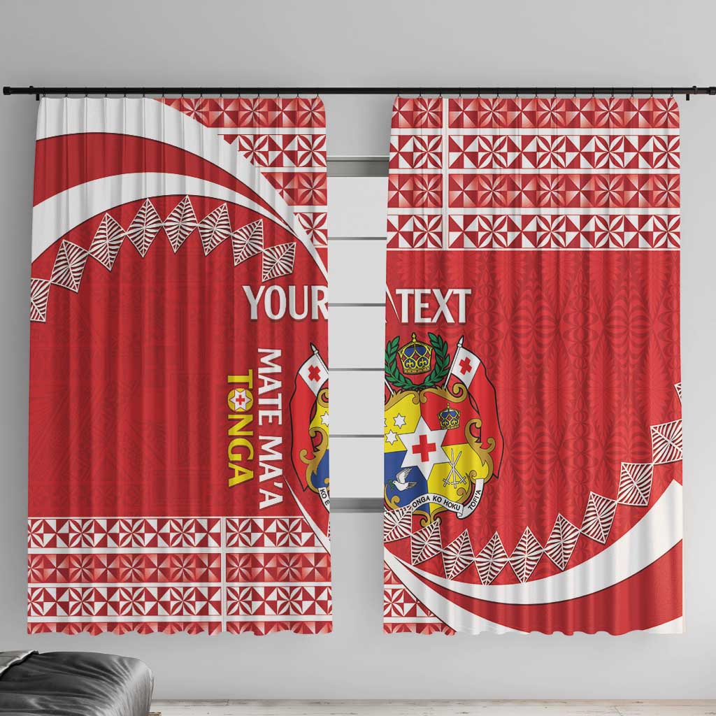 Custom Mate Maa Tonga Window Curtain 2024 Go Champions