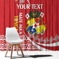 Custom Mate Maa Tonga Window Curtain 2024 Go Champions LT14 - Polynesian Pride