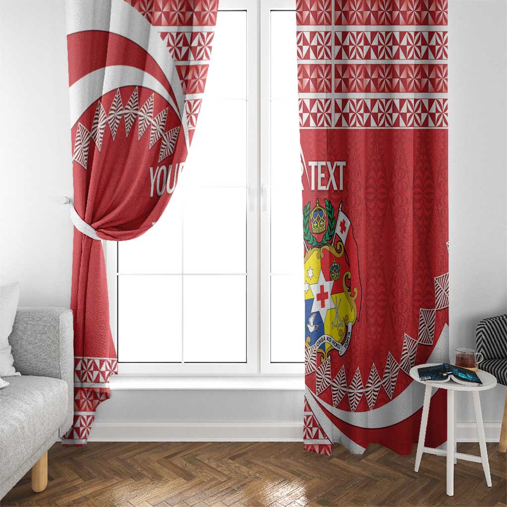 Custom Mate Maa Tonga Window Curtain 2024 Go Champions LT14 - Polynesian Pride