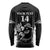 Aotearoa Rugby Custom Long Sleeve Shirt Maori Kiwi - Mascot Style