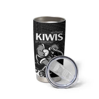 Custom Aotearoa Rugby Tumbler Cup Maori Kiwi - Mascot Style LT14 - Polynesian Pride