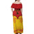 Papua New Guinea Rugby Custom Family Matching Off Shoulder Maxi Dress and Hawaiian Shirt Go Kumuls PNG - Polynesian Pattern