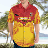 Papua New Guinea Rugby Custom Hawaiian Shirt Go Kumuls PNG - Polynesian Pattern LT14 - Polynesian Pride
