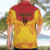 Papua New Guinea Rugby Custom Hawaiian Shirt Go Kumuls PNG - Polynesian Pattern LT14 - Polynesian Pride