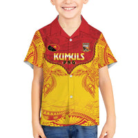 Papua New Guinea Rugby Custom Hawaiian Shirt Go Kumuls PNG - Polynesian Pattern LT14 - Polynesian Pride