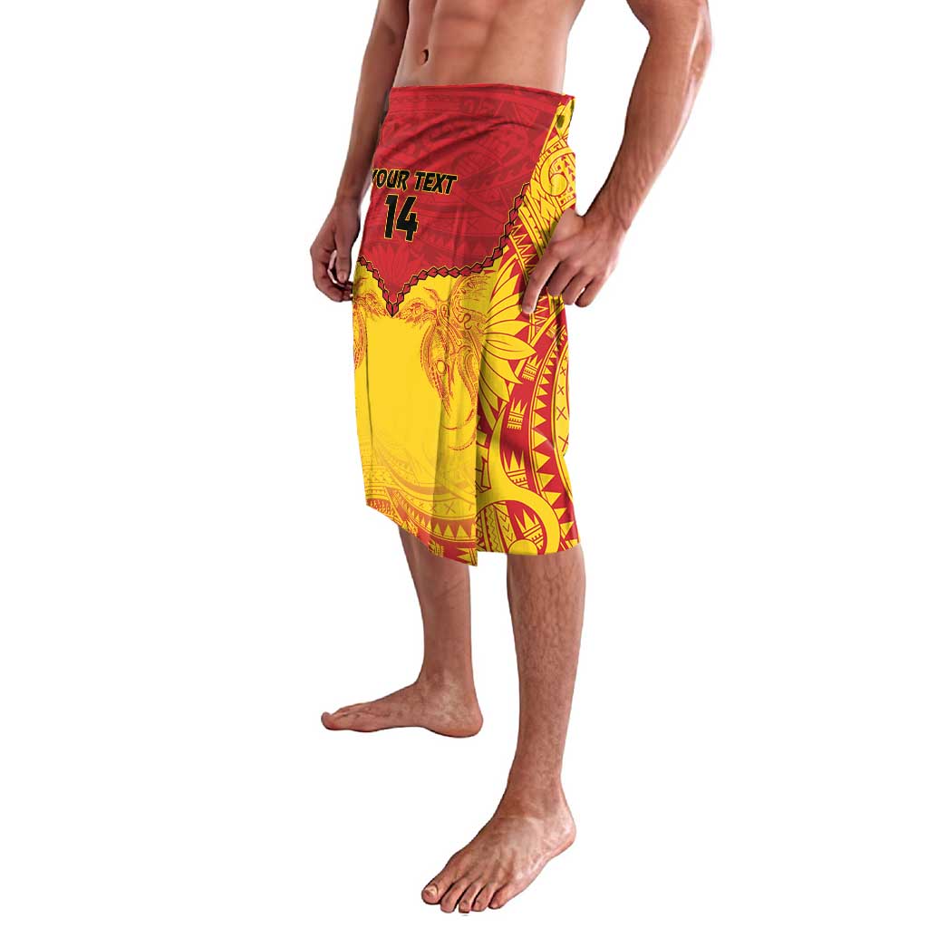 Papua New Guinea Rugby Custom Lavalava Go Kumuls PNG - Polynesian Pattern LT14 - Polynesian Pride