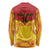 Papua New Guinea Rugby Custom Long Sleeve Shirt Go Kumuls PNG - Polynesian Pattern