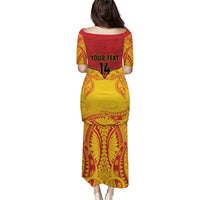 Papua New Guinea Rugby Custom Puletasi Go Kumuls PNG - Polynesian Pattern LT14 - Polynesian Pride