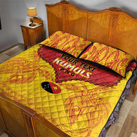 Papua New Guinea Rugby Custom Quilt Bed Set Go Kumuls PNG - Polynesian Pattern LT14 - Polynesian Pride