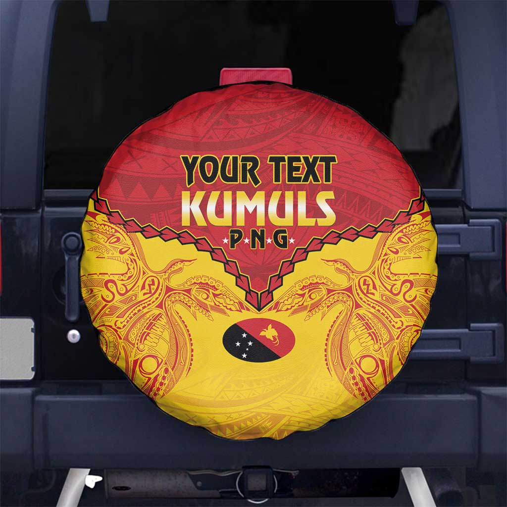 Papua New Guinea Rugby Custom Spare Tire Cover Go Kumuls PNG - Polynesian Pattern LT14 - Polynesian Pride