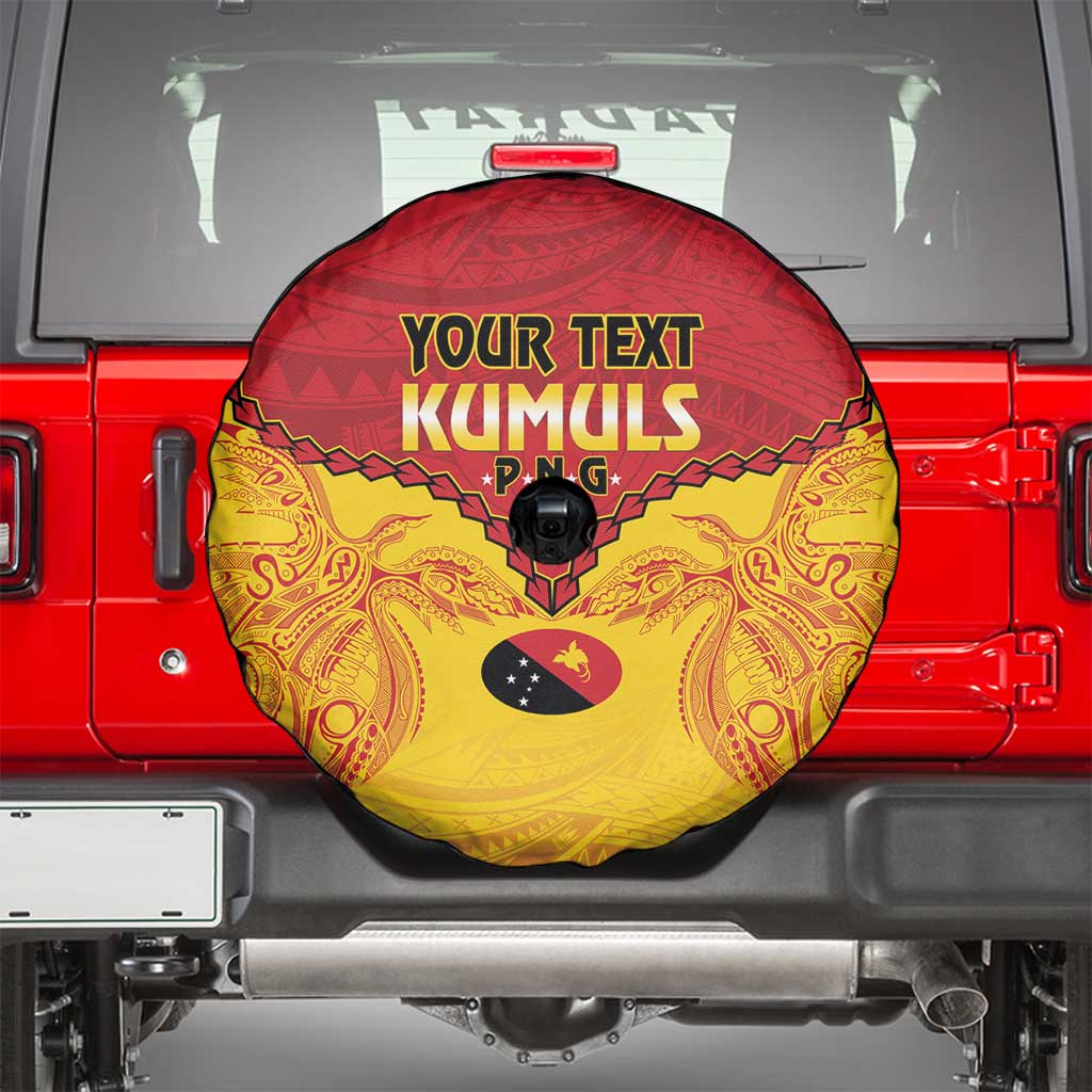 Papua New Guinea Rugby Custom Spare Tire Cover Go Kumuls PNG - Polynesian Pattern LT14 - Polynesian Pride
