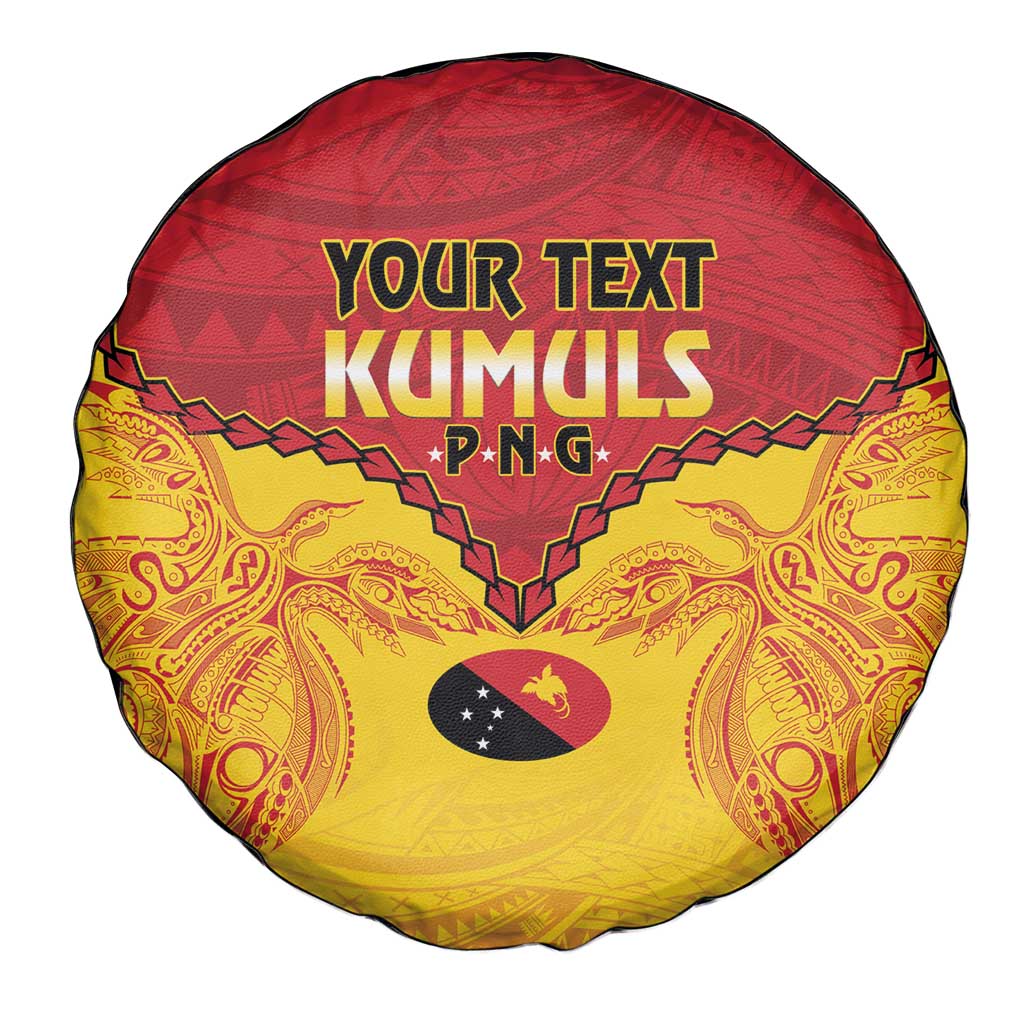 Papua New Guinea Rugby Custom Spare Tire Cover Go Kumuls PNG - Polynesian Pattern LT14 - Polynesian Pride