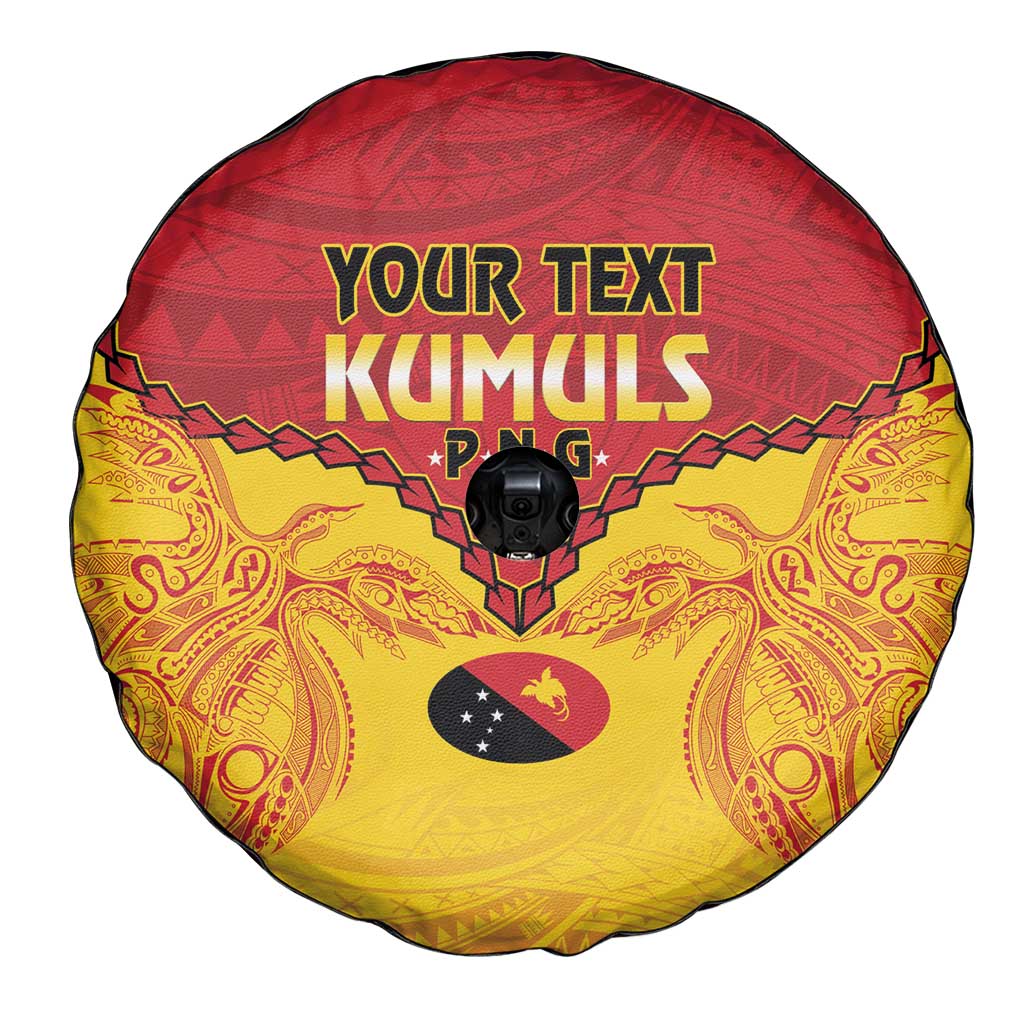 Papua New Guinea Rugby Custom Spare Tire Cover Go Kumuls PNG - Polynesian Pattern LT14 - Polynesian Pride
