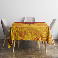 Papua New Guinea Rugby Custom Tablecloth Go Kumuls PNG - Polynesian Pattern LT14 - Polynesian Pride