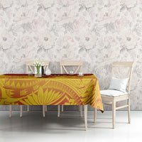 Papua New Guinea Rugby Custom Tablecloth Go Kumuls PNG - Polynesian Pattern LT14 - Polynesian Pride