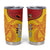 Custom Papua New Guinea Rugby Tumbler Cup Go Kumuls PNG - Polynesian Pattern