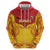 Papua New Guinea Rugby Custom Zip Hoodie Go Kumuls PNG - Polynesian Pattern