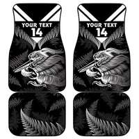 Aotearoa Silver Fern Rugby Custom Car Mats 2024 Go Kiwi LT14 - Polynesian Pride