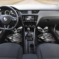 Aotearoa Silver Fern Rugby Custom Car Mats 2024 Go Kiwi LT14 Set 2pcs - Front Black - Polynesian Pride