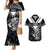 Aotearoa Silver Fern Rugby Custom Couples Matching Mermaid Dress and Hawaiian Shirt 2024 Go Kiwi