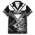 Aotearoa Silver Fern Rugby Custom Family Matching Long Sleeve Bodycon Dress and Hawaiian Shirt 2024 Go Kiwi