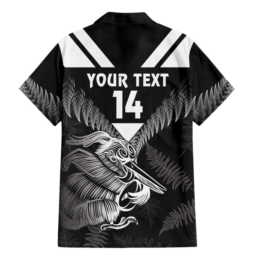 Aotearoa Silver Fern Rugby Custom Family Matching Mermaid Dress and Hawaiian Shirt 2024 Go Kiwi