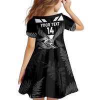 Aotearoa Silver Fern Rugby Custom Family Matching Puletasi and Hawaiian Shirt 2024 Go Kiwi