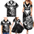 Aotearoa Silver Fern Rugby Custom Family Matching Summer Maxi Dress and Hawaiian Shirt 2024 Go Kiwi