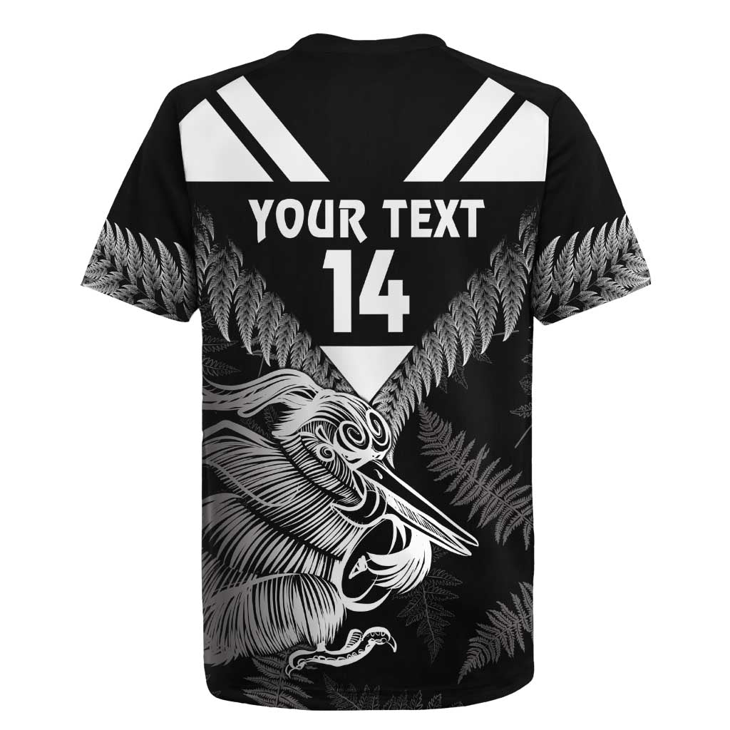 Aotearoa Silver Fern Rugby Custom Rugby Jersey 2024 Go Kiwi LT14 - Polynesian Pride