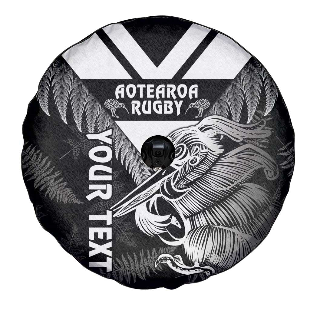 Aotearoa Silver Fern Rugby Custom Spare Tire Cover 2024 Go Kiwi LT14 - Polynesian Pride
