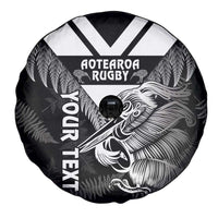 Aotearoa Silver Fern Rugby Custom Spare Tire Cover 2024 Go Kiwi LT14 - Polynesian Pride