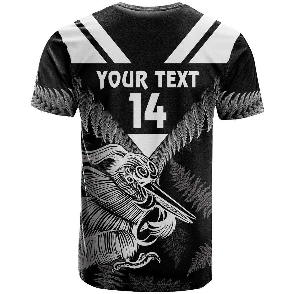 Aotearoa Silver Fern Rugby Custom T Shirt 2024 Go Kiwi LT14 - Polynesian Pride