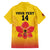 Orchids PNG Rugby Custom Family Matching Long Sleeve Bodycon Dress and Hawaiian Shirt Go Champions Papua New Guinea