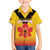 Orchids PNG Rugby Custom Family Matching Long Sleeve Bodycon Dress and Hawaiian Shirt Go Champions Papua New Guinea