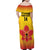 Orchids PNG Rugby Custom Family Matching Off Shoulder Maxi Dress and Hawaiian Shirt Go Champions Papua New Guinea