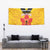 Orchids PNG Rugby Custom Tapestry Go Champions Papua New Guinea