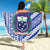 Fetu Samoa Rugby Custom Beach Blanket Siapo Pattern - Sporty Style