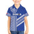 Fetu Samoa Rugby Custom Family Matching Off The Shoulder Long Sleeve Dress and Hawaiian Shirt Siapo Pattern - Sporty Style