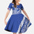 Fetu Samoa Rugby Custom Family Matching Off Shoulder Maxi Dress and Hawaiian Shirt Siapo Pattern - Sporty Style