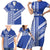 Fetu Samoa Rugby Custom Family Matching Short Sleeve Bodycon Dress and Hawaiian Shirt Siapo Pattern - Sporty Style