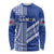 Fetu Samoa Rugby Custom Long Sleeve Shirt Siapo Pattern - Sporty Style