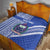 Fetu Samoa Rugby Custom Quilt Siapo Pattern - Sporty Style