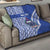 Fetu Samoa Rugby Custom Quilt Siapo Pattern - Sporty Style