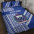 Fetu Samoa Rugby Custom Quilt Bed Set Siapo Pattern - Sporty Style