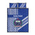 Fetu Samoa Rugby Custom Quilt Bed Set Siapo Pattern - Sporty Style