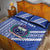 Fetu Samoa Rugby Custom Quilt Bed Set Siapo Pattern - Sporty Style