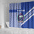 Fetu Samoa Rugby Custom Shower Curtain Siapo Pattern - Sporty Style