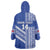 Fetu Samoa Rugby Custom Wearable Blanket Hoodie Siapo Pattern - Sporty Style